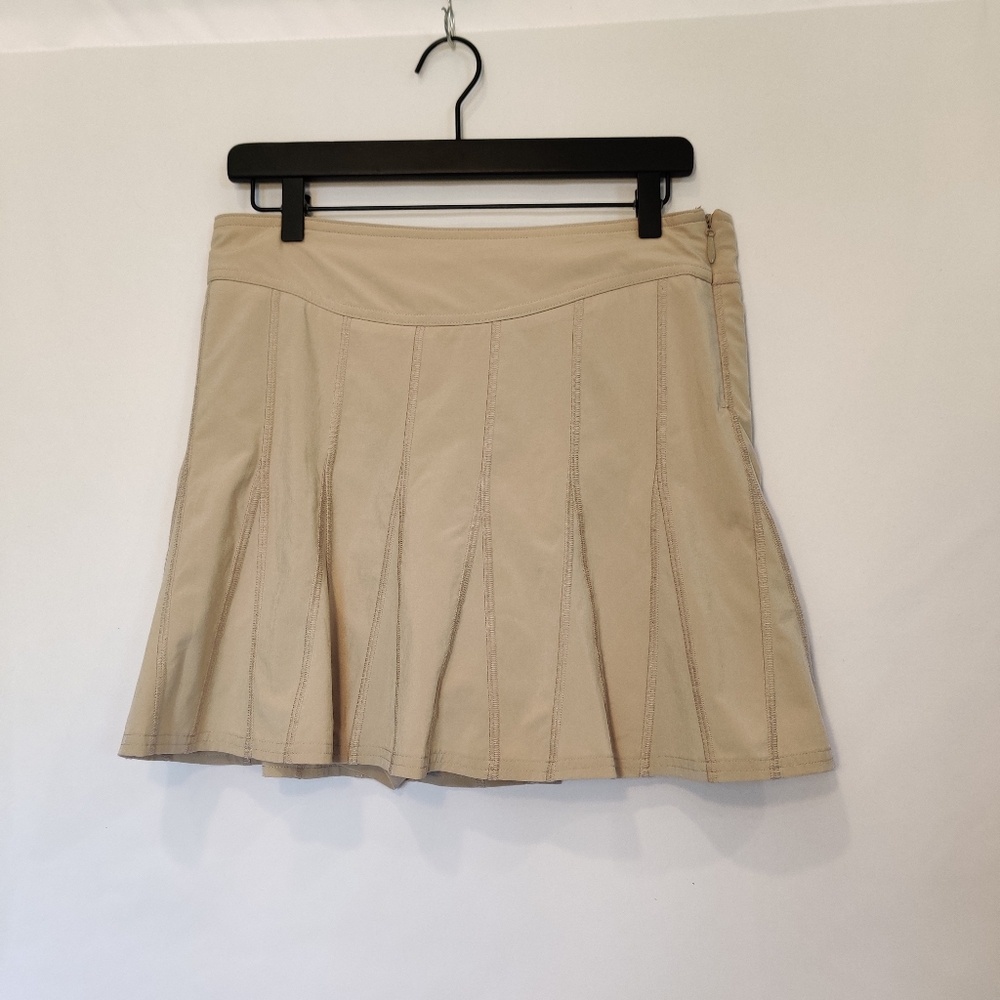 ATHLETA  Women Tan Sport Skirt size 8